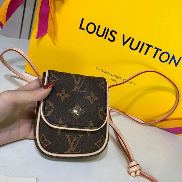 

2020 selling leather chain bag fashionable handbag for men and women gift model: m42581 12424