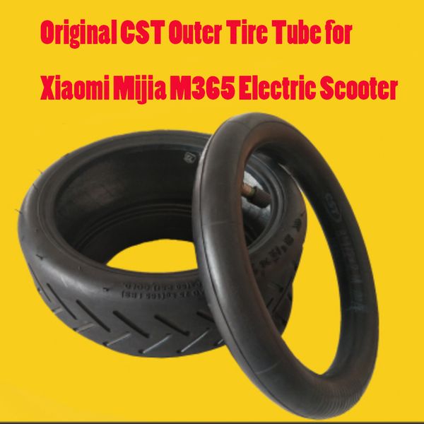 

original cst outer tire inflatable tyre 8 1/2x2 tube for mijia electric scooter skateboard thicken vacuum solid tyre