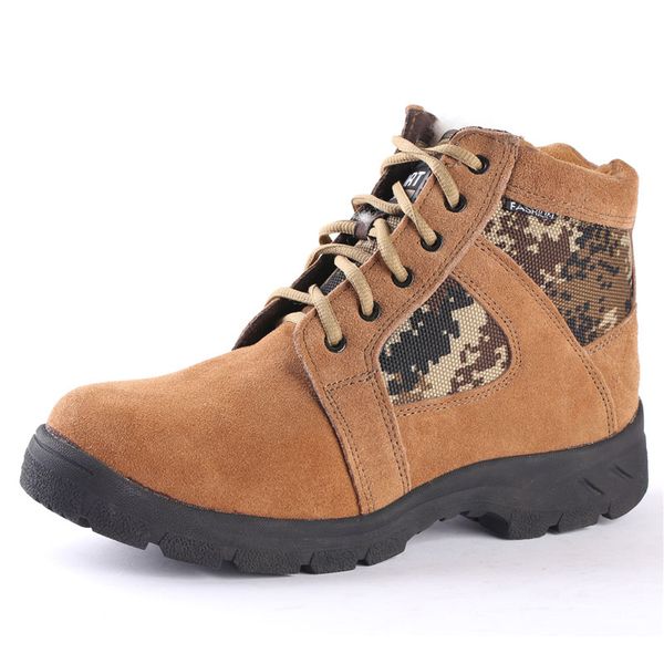

mens breathable high-cut hiking boots camouflage combat camping ankle boots desert army non-slip outdoor trekking 12000
