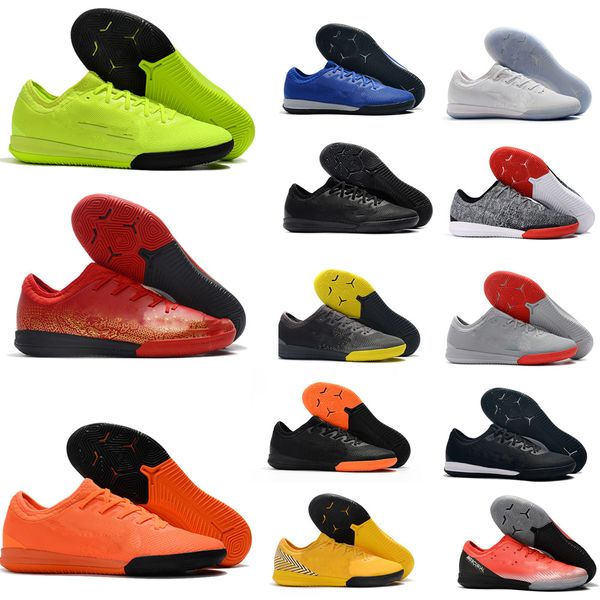 

2019 mercurial vaporx xii academy ic 12 women mens indoor turf cr7 cristiano ronaldo neymar soccer football shoes cleats boots us3-11