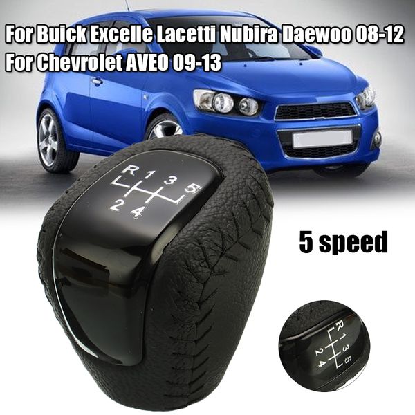 

auto 5 speed mt gear shift knob for chevrolet aveo 2009-2013 shifter head ball for excelle lacetti nubira daewoo 2008-2012