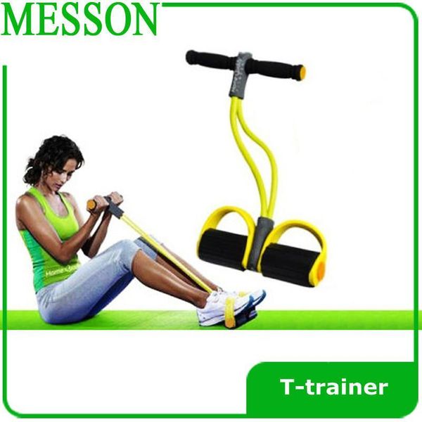 

wholesale-waist reducer of soft body trimmer t-trainer resistance tube body building equipment