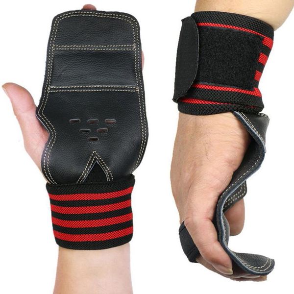 

anti-skid weightlifting gloves fitness hand protective bodybuilding exercise musculation gym sport gloves wrist straps