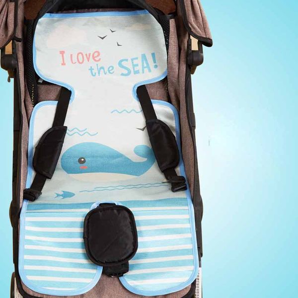 

summer baby stroller mat newborn infant straw cooling pad sleeping mat for baby prams pushchairs carts accessories