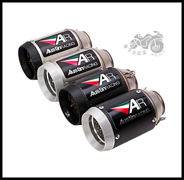 

51mm motorcycle yoshimura modified exhaust pipe muffler large displacement ar exhaust pipe z800 gsxr1000 huanglong 600