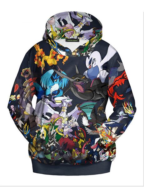 

womens print hoodies new original european and american selling style wholesale hoodie womens clothing, Black