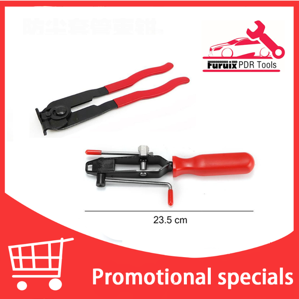 

2pcs auto repair tools cable type hose clips cv joint clamp banding install tool for tire repair clamp removal plier durable