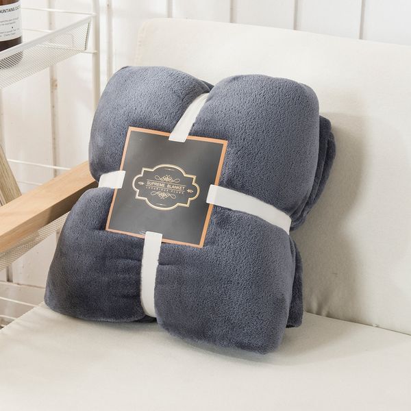 

lrea mechanical wash flannel blanket plaids super warm soft blankets throw on sofa/bed/ travel patchwork solid bedspread