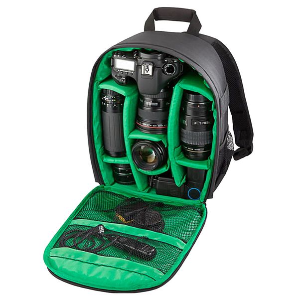 

multi-functional professional pgraphy backpack anti-theft waterproof camera storage bag zipper slr outdoor travel
