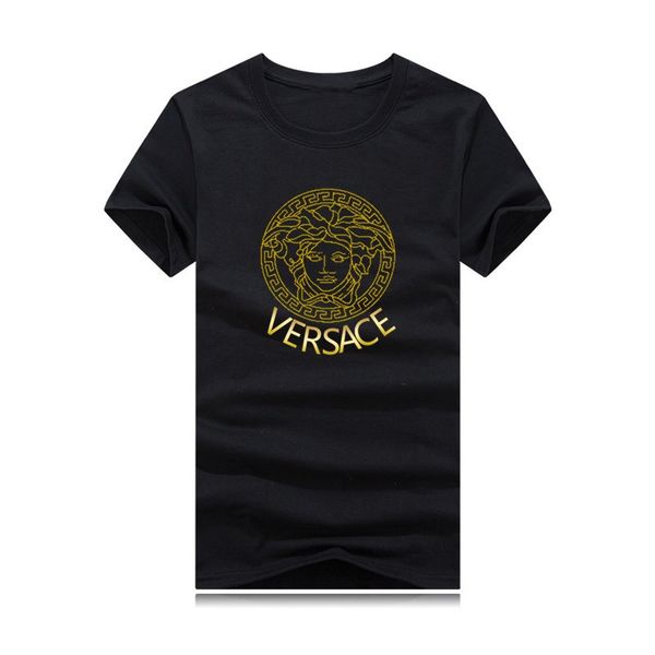 

мужчины хлопок вскользь тенниска 2020 новой моды лето футболка мужская o-шея удобной ьотта короткого рукав чистого размера s-5xl, White