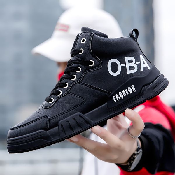 

2019 new men s black high heel casual shoes white black fashion breathable outdoor indoor universal designer casual sneakers