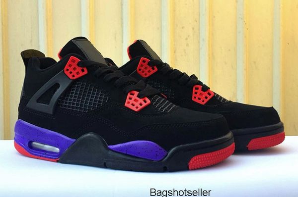 

2020 dernires jumpman 4 iv raptors chaussures kids basketball shoes 4s black university red court purple outdoor sneakers trainers