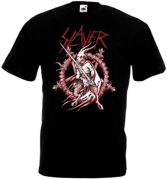 

slayer - poster v2 t shirt black trash heavy metal all sizes s-5xl, White;black