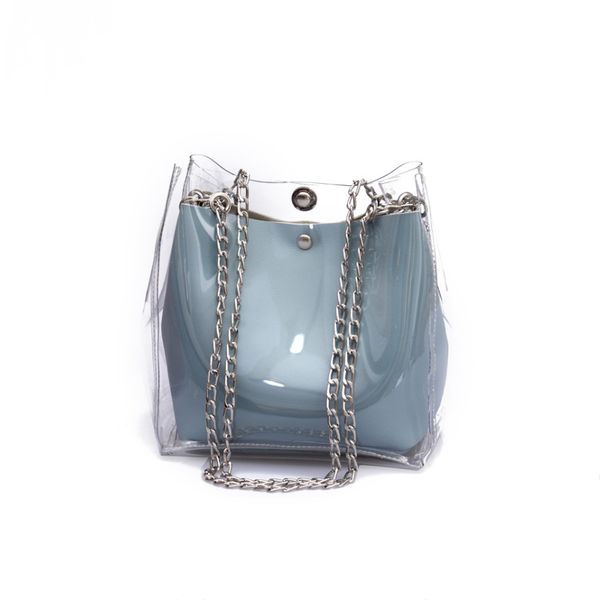 

new wave korean version of the wild messenger bag chain bucket shoulder bag