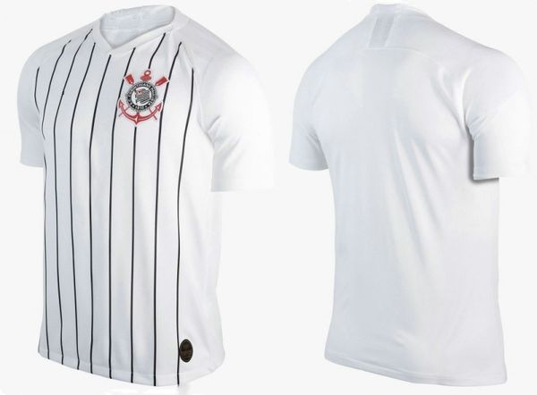 

2019 camisa Corinthians Jerseys JADSON RONALDO SOMOZA JADSON CLAYSON home away football Shirts white black soccer tops camiseta de futbol