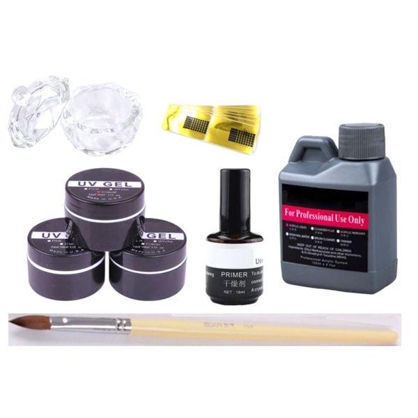 

professional nail tool set nail art acrylic liquid glitter pen tool gel set se025