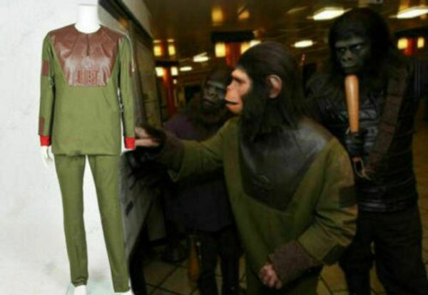 

планета косплей полный набор охлаждают apes 1968 корнелиуса самки, Black;red