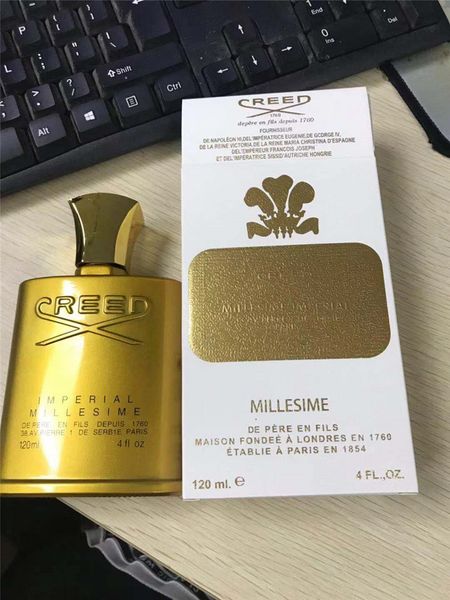 

NEW продажи Золотого издание Крид Millesime Imperial Fragrance Мужская парфюмерия для мужчин 120