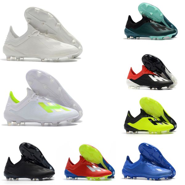 

x 18+ 18.1 fg soccer durable mens football salah jesus shoes 18+x soccer boots soccer cleats size us6.5-11