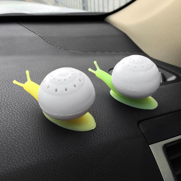 

car air freshener snail solid perfume fragrance home wardrobe bedroom bathroom automobiles interior suction cup odor purifying