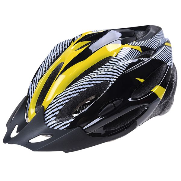 

cycling bicycle bike helmet adjustable protection amarillo