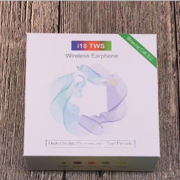 

I18 tw bluetooth 5 0 wirele bluetooth headphone upport pop up window earphone wirele head et earbud with touch control iri
