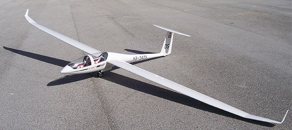 

flyfly dg1000 2630mm wingspan rc glider sailplane