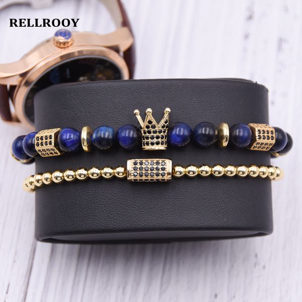 

new tiger eye buddha bracelets natural stone round beads elasticity rope men women bracelet, Black