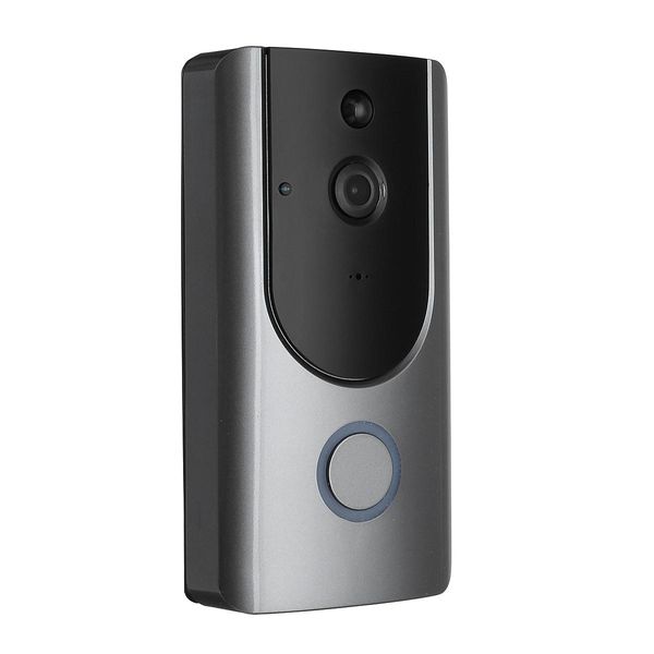PIR sem fio Vídeo Doorbell visiable Night Vision Início Inteligente Intercom + Receiver