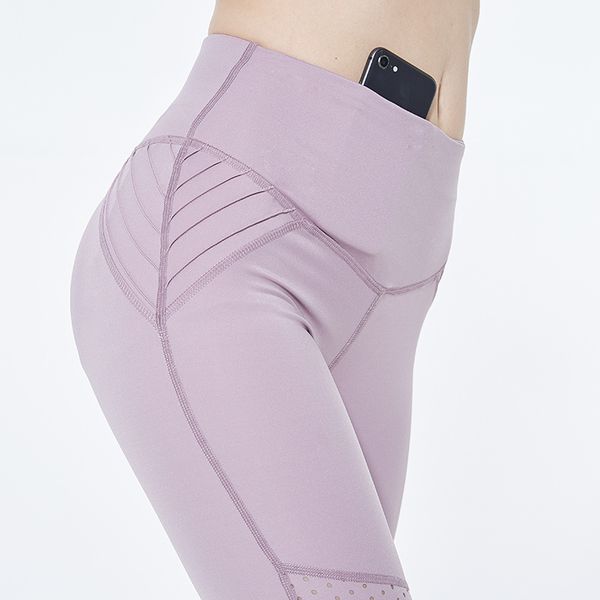

2019 new kind of running fitness pants women's tight elastic high-waist breathable lady pants, Black;white