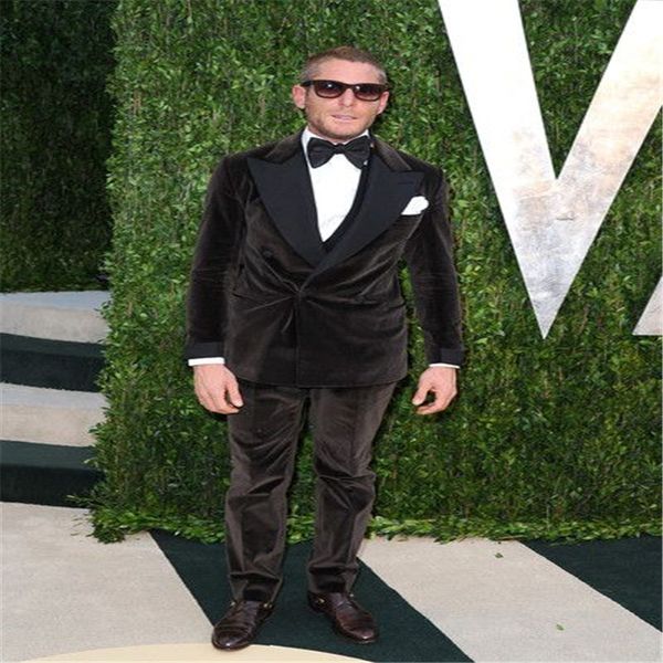 

latest coat pant designs black velvet men suit double breasted slim fit 2 piece tuxedo formal custom groom suits terno masculino, White;black