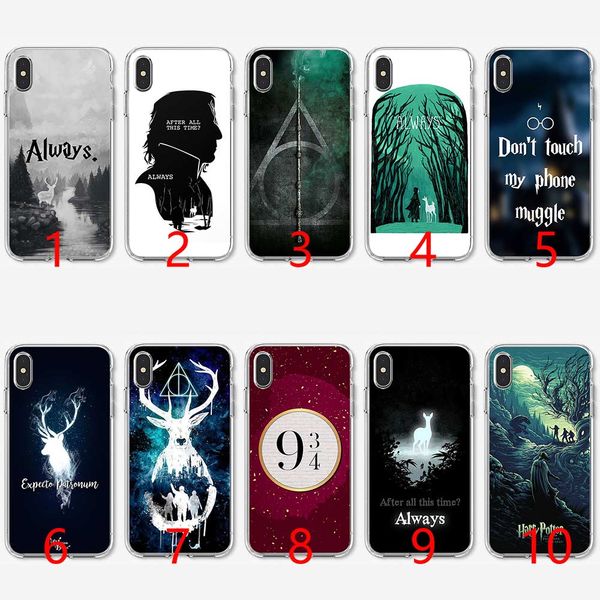 

Всегда Гарри Поттер Мягкий силиконовый чехол для телефона ТПУ для iPhone 5 5S SE 6 6S 7 8 Plu