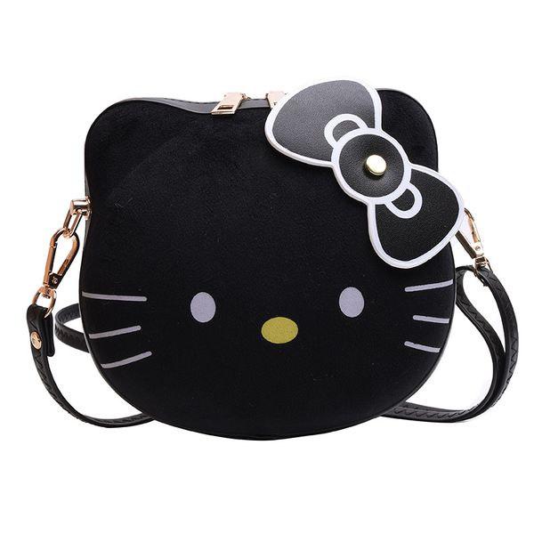

new hello kitty cat bow wild shoulder crossbody bag purse xw-5151