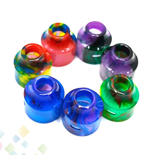 

Oumier WASP Nano RDA Bell Cap Resin Material Tube Ultra-short Positions Colorful 22MM with PP Package DHL Free