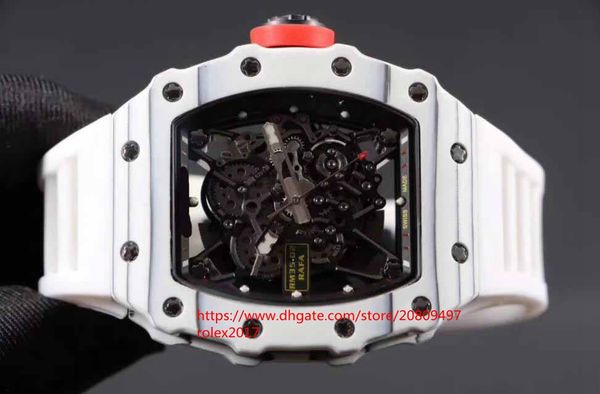 

mens superlative mountaineering basel rm35-02 black carbon fiber layer japanese miyota 9015 automatic movement watches, Slivery;brown