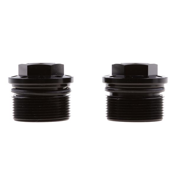 

pair motorcycle anodized fork tube cap bolt for harley sportster xl1200 883 black
