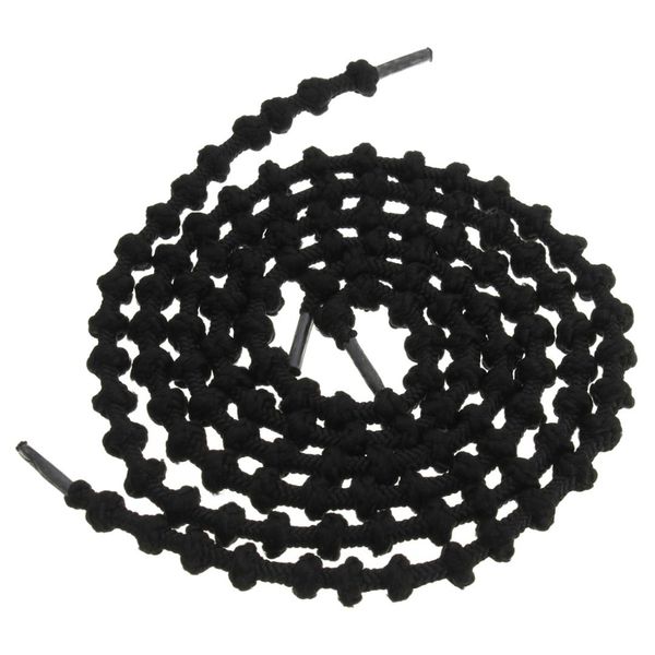 

heba new no tie elastic easy use stretch fit neon sport convenient shoelaces, Black