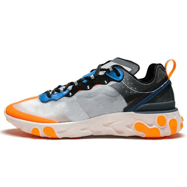 

ndercover x react element 87 55 triples black fashion nik mens 87s shoes womens designer shoes men trainers sail light bone sneakers 55s