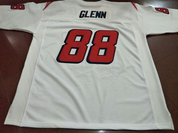

custom #88 terry glenn game worn retro jersey 1999 with team men college jersey size s-4xl or custom any name or number jersey, Black