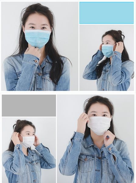 

3 быстрая доставка 3 слойная пылезащитная маска антибактериальная защита стерильная маска пылезащитная маска для лица защитная крышка маски