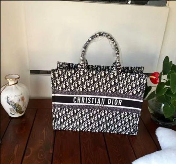

8dior fa hion women big capacity tote bag de igner women handbag lady famou canva bag pur e ladie houlder bag