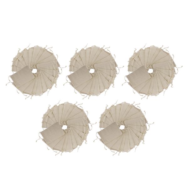 

100 pieces drawstring bag reusable gift bag jewelry favor bags, diy craft wedding party