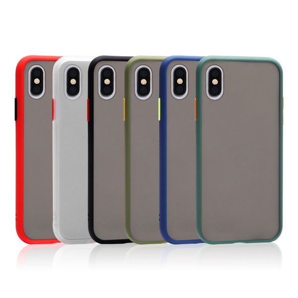 

clear matte hybrid pc tpu rugged armor case for iphone 11 pro max x xs xr 8 7 6 plus samsung s10 s10e note 10 10+ a10 a30 a50 a70 a10s a20s