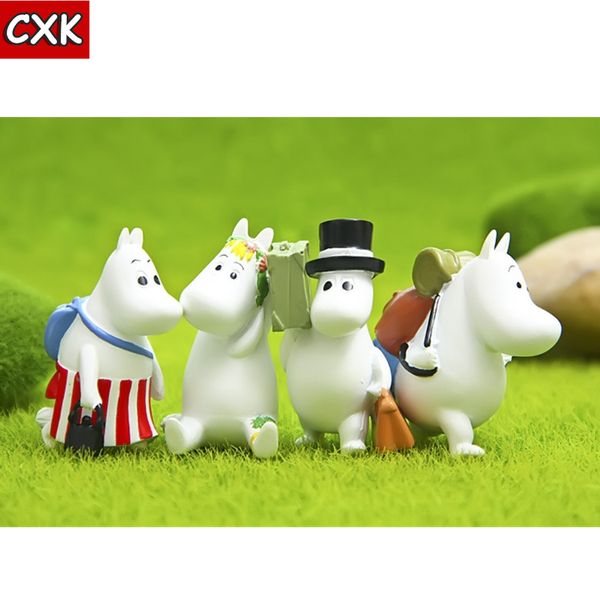 

hippo family genuine moomin doll small fat family children's plush doll birthday gifts valley muumi action figure