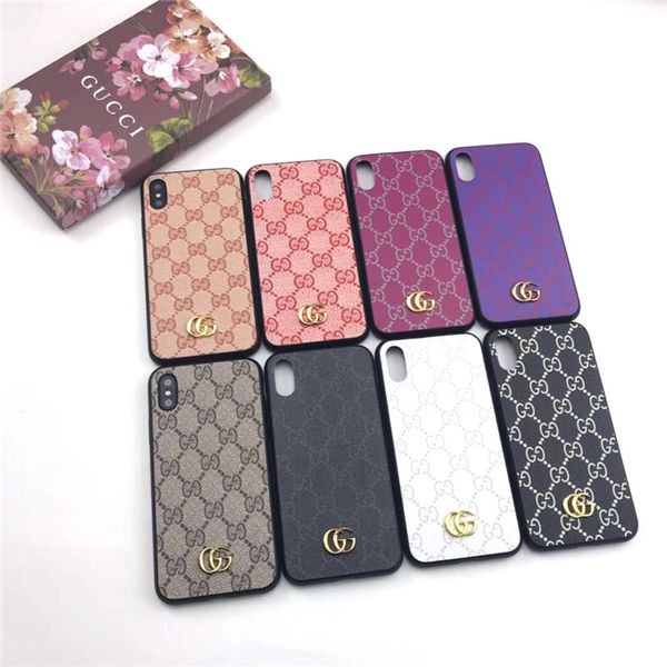

G Print Brand Luxury Phone Case for IphoneX Iphone7 8Plus Iphone7 8 Iphone6 6sP 6 Designer Phone Case for New Iphone