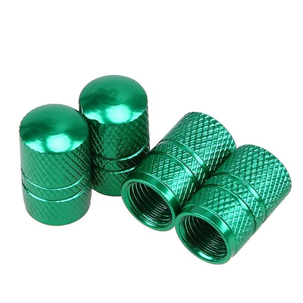 

2019 aluminum dark grey valve caps car wheel air valve universal truck bike motor dustproof cap tyre wheel stem air