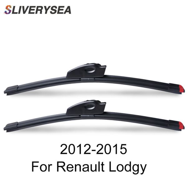 

sliverysea replace wiper blade for lodgy 2012-2015 silicone rubber windshield windscreen wiper auto car accessories