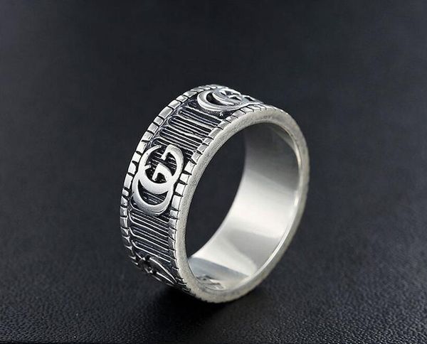 

new men rings real 925 sterling silver ring personality vintage car tire ring men jewelry charm boyfriend gifts, Red;brown