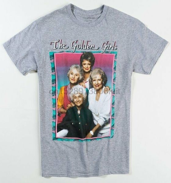 

official grey the golden girls t-shirt, White;black
