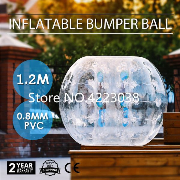 Frete Grátis 1.2 m inverno ao ar livre esporte andando bolas Infláveis ​​Hamster Bola Humana Para crianças Bolha Bola De Futebol Zorb Balão Bumper Balls